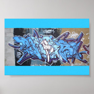 San Francisco Graffiti Poster