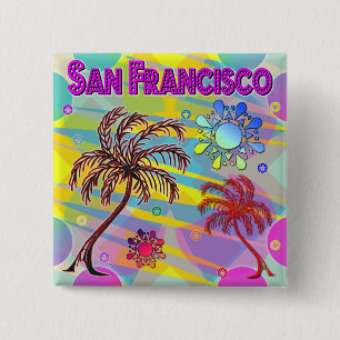 San Francisco Happy and Hope Button