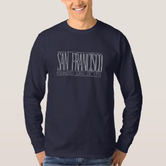 San Francisco historisches Minimalistisches T-Shirt