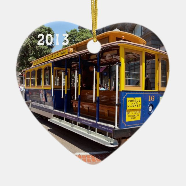 San Francisco Holiday Ornament (Vorne)