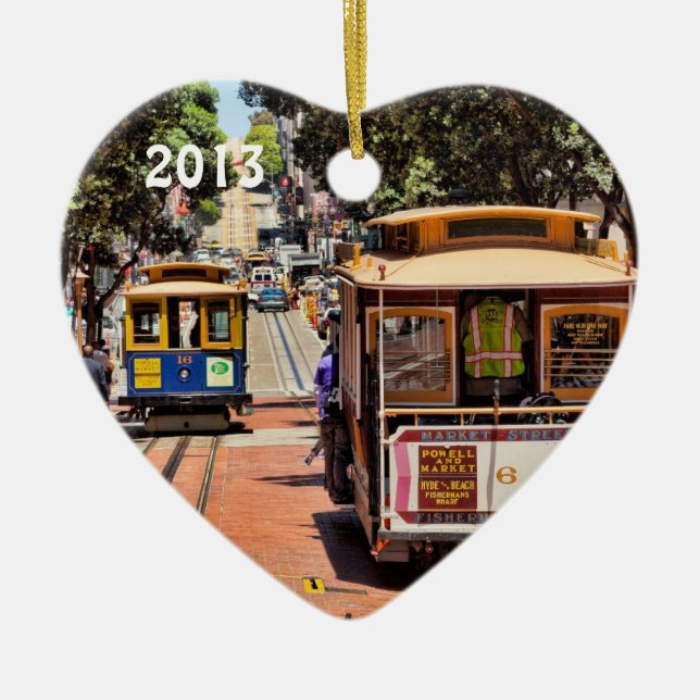 San Francisco Holiday Ornament (Vorne)