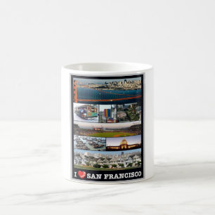 San Francisco - I Liebe - Vereinigte Staaten - Kaffeetasse