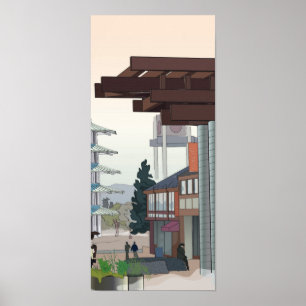 San Francisco Japantown Plakat