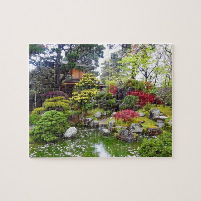 San Francisco Jardin japonais de thé #10 Puzzle (Horizontal)