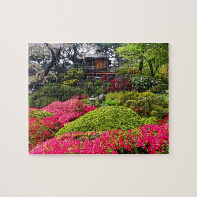 San Francisco Jardin japonais de thé #12 Puzzle (Horizontal)