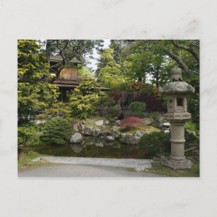 San Francisco Jardin japonais de thé #3 Carte post