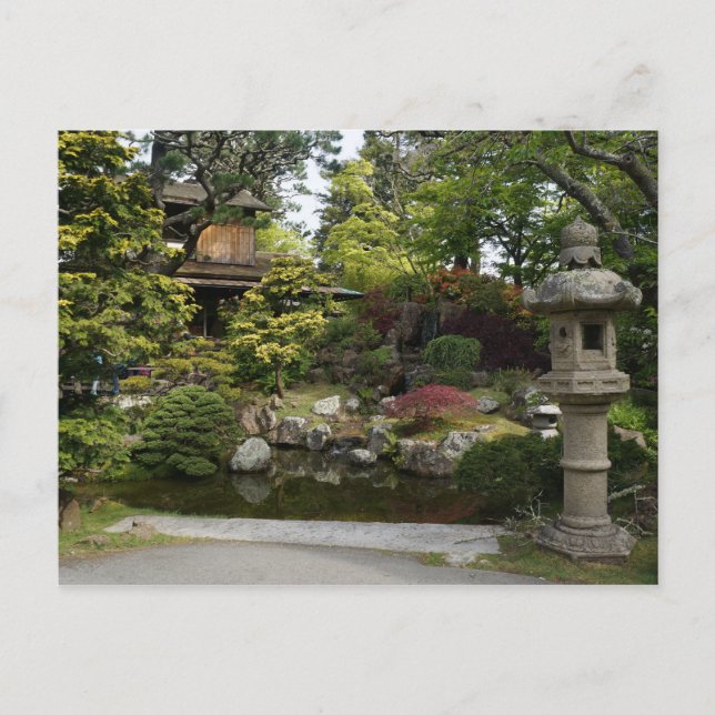 San Francisco Jardin japonais de thé #3 Carte post (Devant)