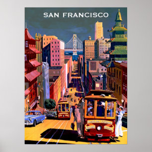 San Francisco Kabelfernsehen Poster