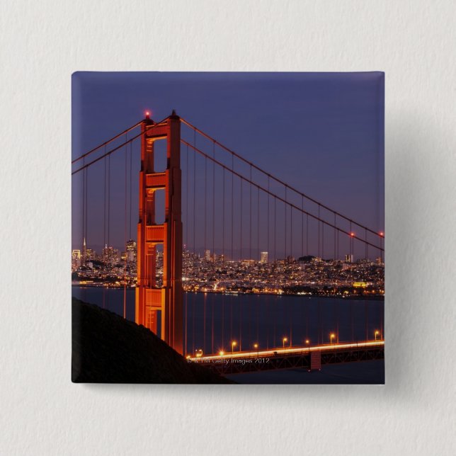 San Francisco, Kalifornien Button (Vorderseite)