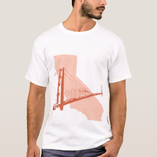 San Francisco, Kalifornien, Golden gate bridge T-Shirt