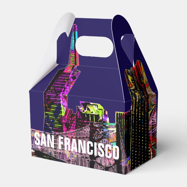 San Francisco, Kalifornien, Graffiti Geschenkschachtel (Vorderseite)