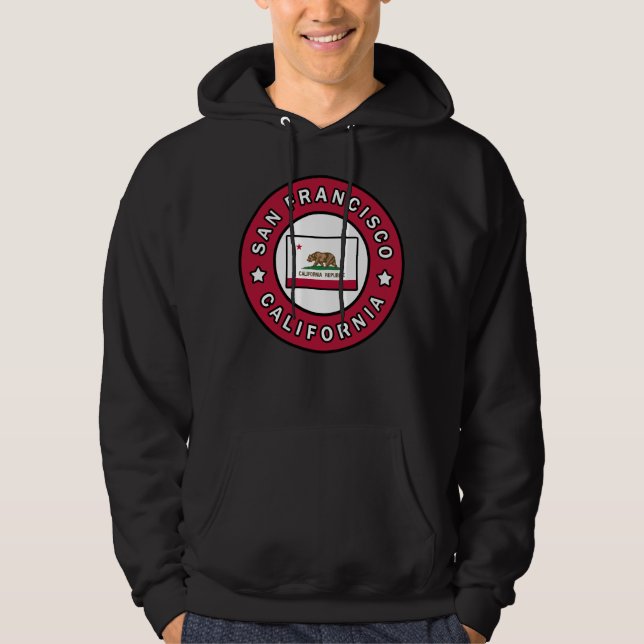 San Francisco Kalifornien Hoodie (Vorderseite)