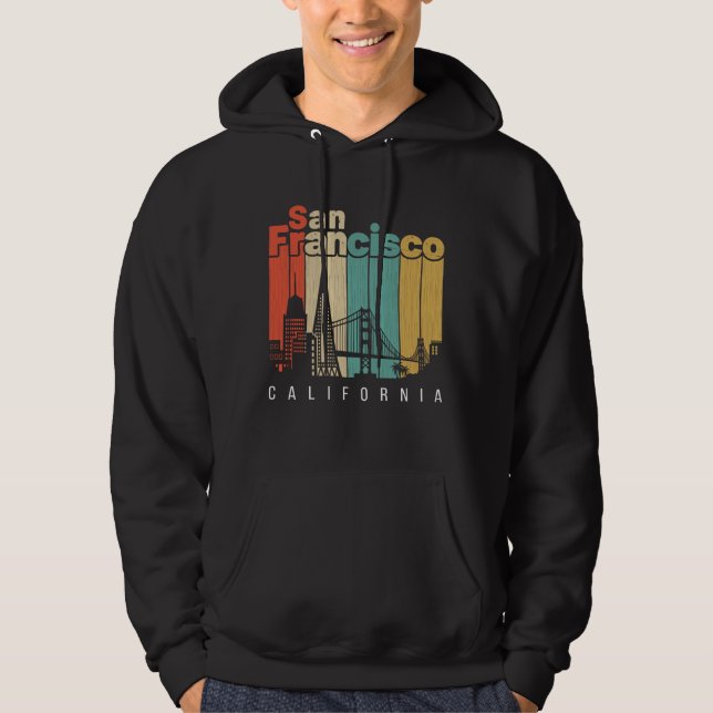 San Francisco Kalifornien Hoodie (Vorderseite)