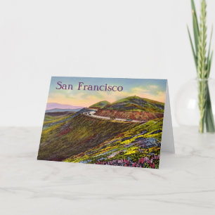 San Francisco, Kalifornien Karte
