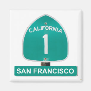 San Francisco Kalifornien Magnet Landstraßen-1