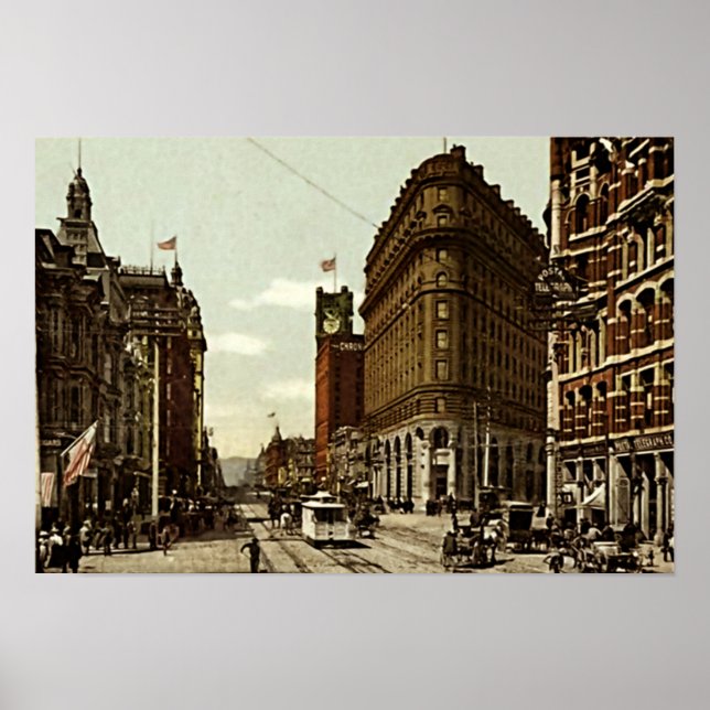San Francisco, Kalifornien Poster (Vorne)