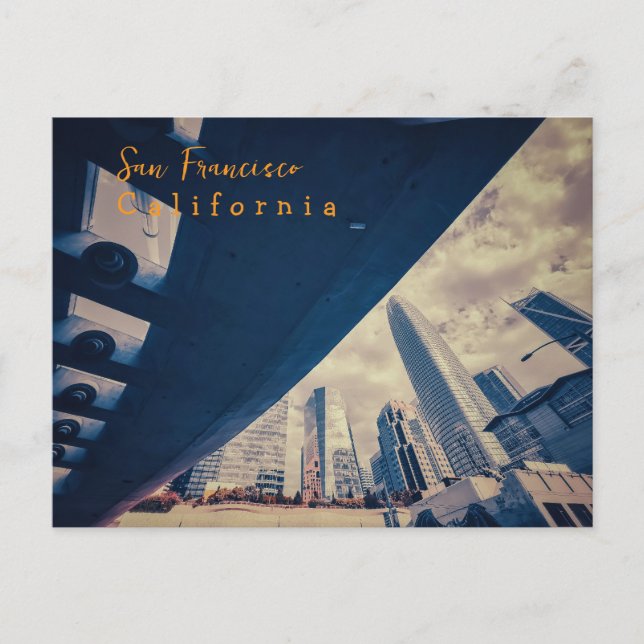 San Francisco, Kalifornien Postkarte (Vorderseite)