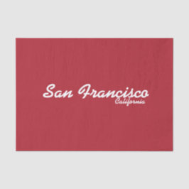 San Francisco, Kalifornien Seidenpapier