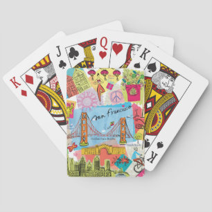 San Francisco, Kalifornien Spielkarten