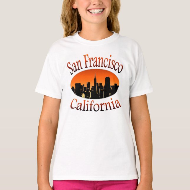San Francisco Kalifornien T-Shirt (Vorderseite)