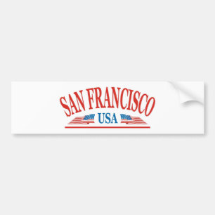 San Francisco Kalifornien USA Autoaufkleber