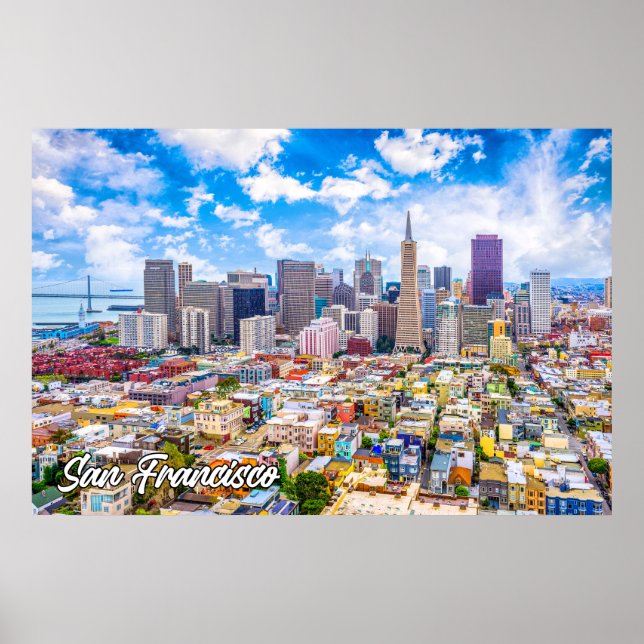 San Francisco, Kalifornien, Vereinigte Staaten Poster (Vorne)