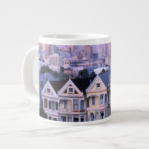 San Francisco, Kalifornien. Viktorianische Sicht Jumbo-Tasse