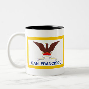 San Francisco Kalifornien Zweifarbige Tasse
