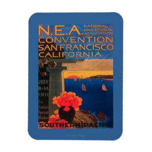 San Francisco, KalifornienN.E.A. Übereinkommen Magnet