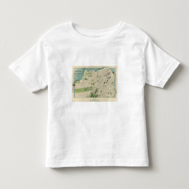 San Francisco Kleinkind T-shirt (Vorderseite)