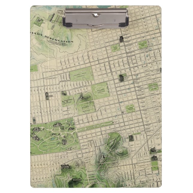 San Francisco Klemmbrett (Vorderseite)