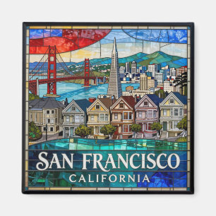 San Francisco Küsten-Skyline 🌉 Magnet