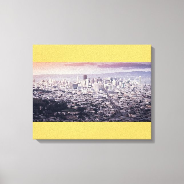 San Francisco Leinwanddruck (Vorderseite)