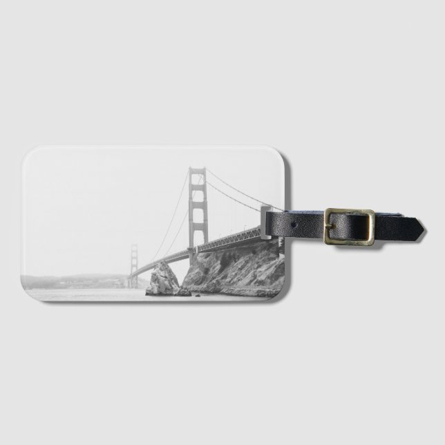 San Francisco Luggage Tag Geschenk Gepäckanhänger (Vorderseite (Horizontal))