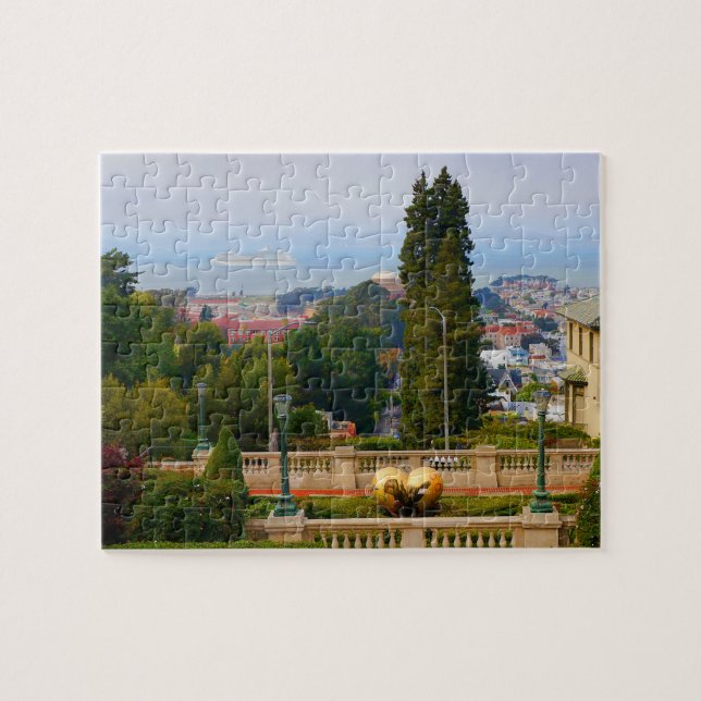 San Francisco Lyon Rue Étapes #4-2 Jigsaw Puzzle P (Horizontal)