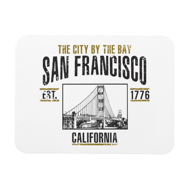 San Francisco Magnet (Horizontal)