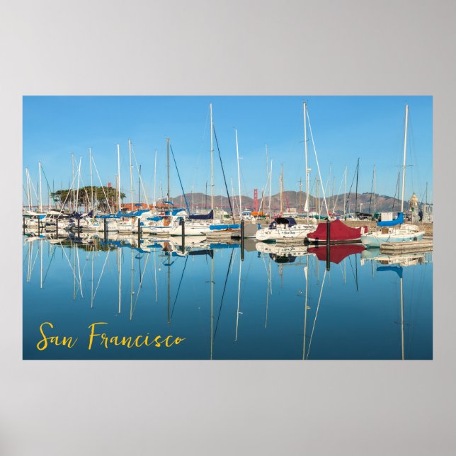 San Francisco Marina Poster (Vorne)