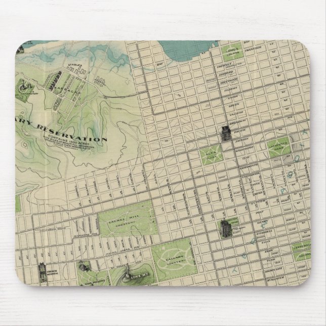 San Francisco Mousepad (Vorne)