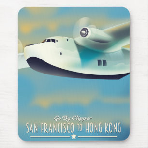 San Francisco nach Hong Kong per Clipper Mousepad