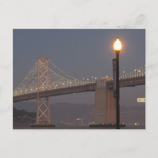 San Francisco Oakland Bay Bridge Post Card Postkarte