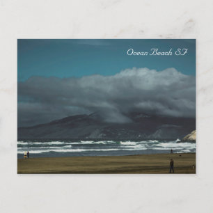 San Francisco Ocean Beach Postkarte