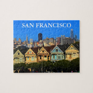 San Francisco Painted Ladys #1-2 Jigsaw Puzzle