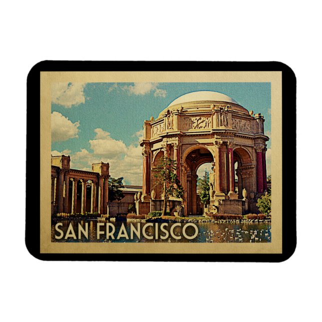 San Francisco Palace California Magnet (Horizontal)
