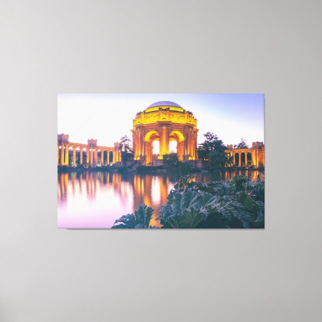 San Francisco Palace of Fine Art Leinwanddruck (Vorderseite)