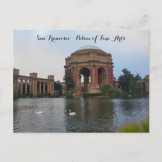 San Francisco Palace of Fine Arts #5 Postcard Postkarte (Vorderseite)