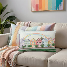 San Francisco Pastel Anstrich Ladys Lendenkissen