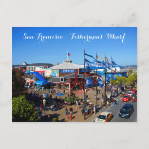 San Francisco Pier 39 #12-2 Postkarte