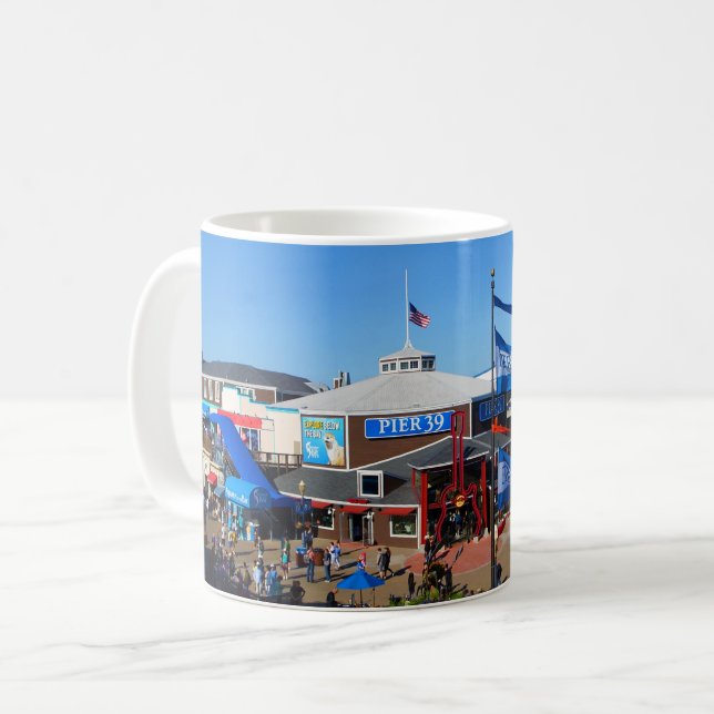 San Francisco Pier 39 #12 Tasse (Vorderseite Links)