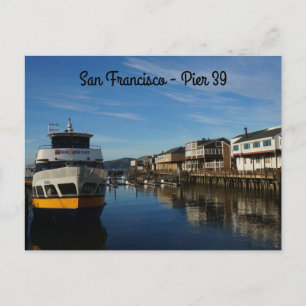 San Francisco Pier 39 #6 Postcard Postkarte