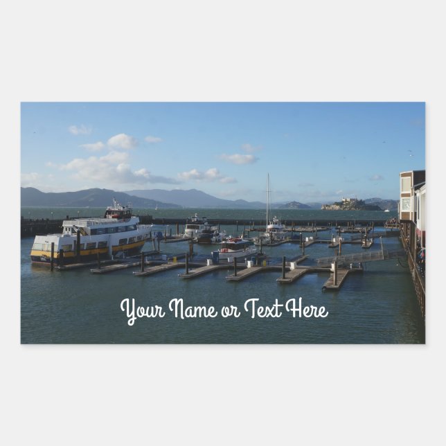 San Francisco Pier 39 #9 Stickers (Vorderseite)